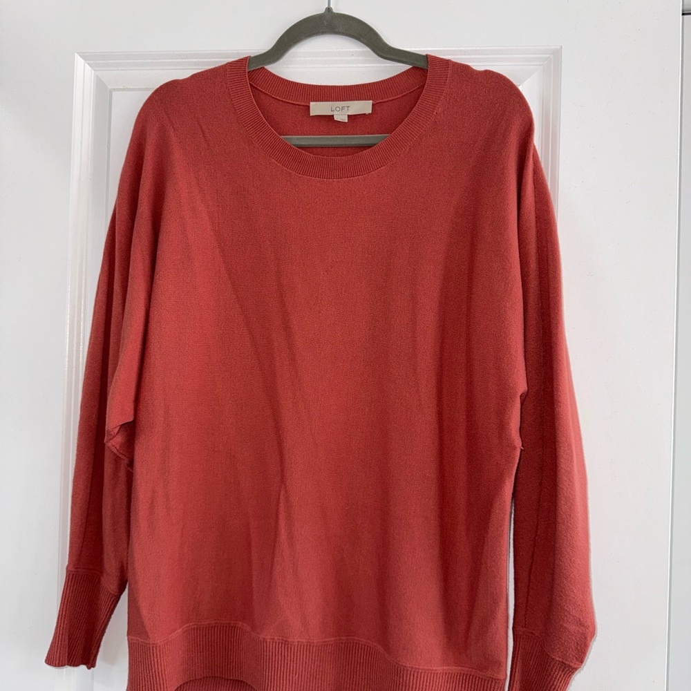 LOFT Orange Sweater